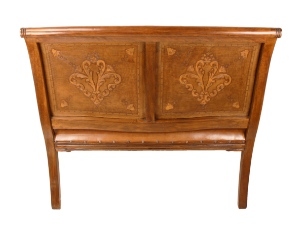 Imperial Bench, Rustic, Fluer De Lys